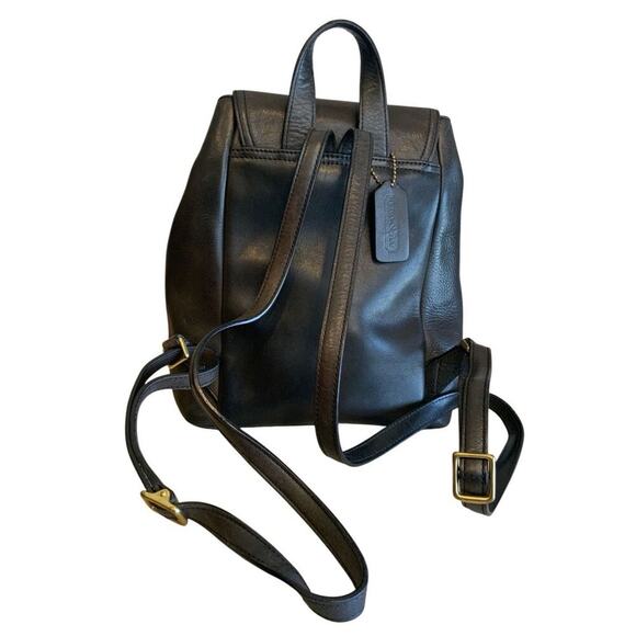 Vintage Y2K Coach 9858 Legacy Black Backpack - Picture 2 of 12